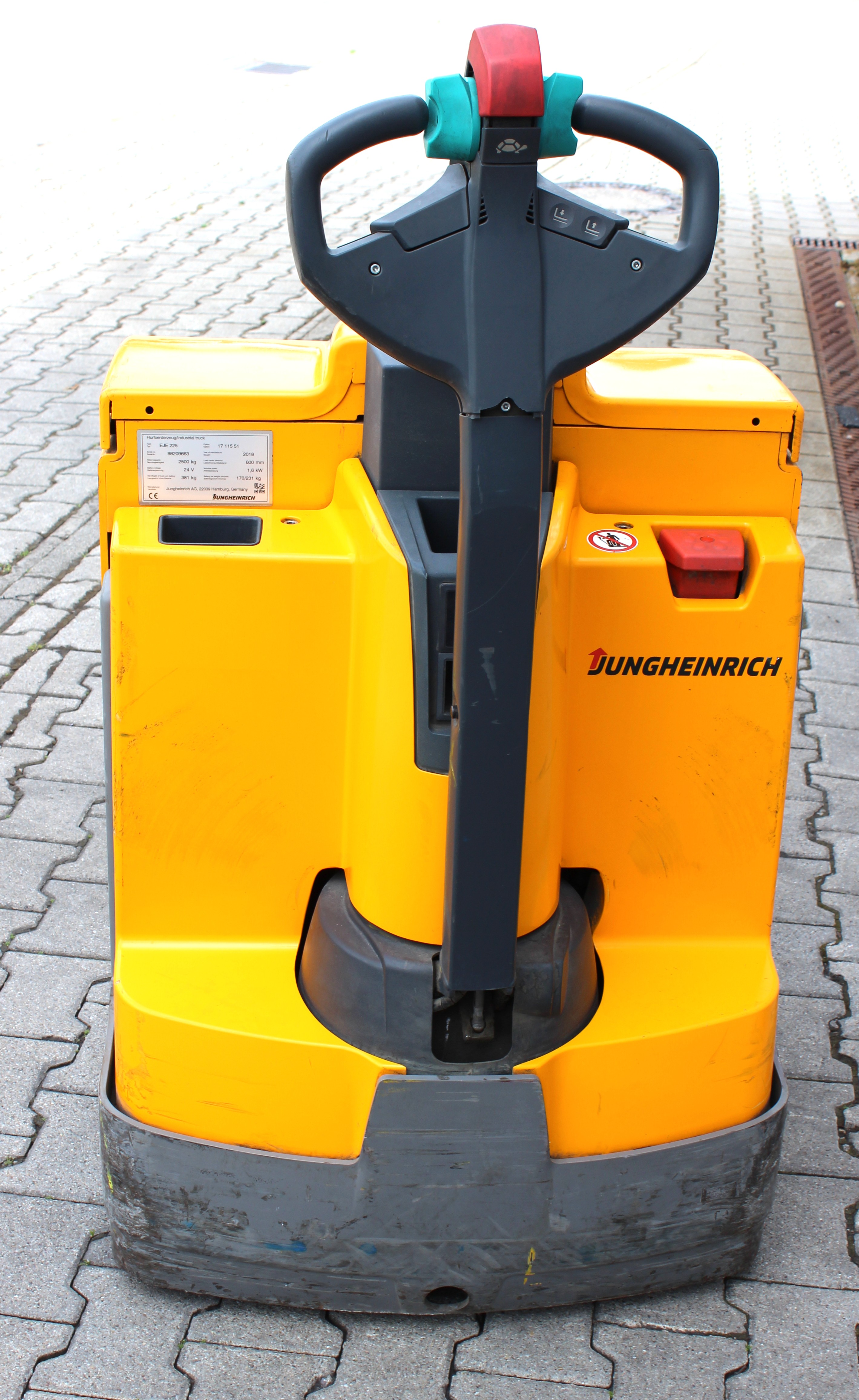 Jungheinrich Elektro-Hubwagen EJE 225, Tragfähigkeit 2.500 kg, Bj 2018