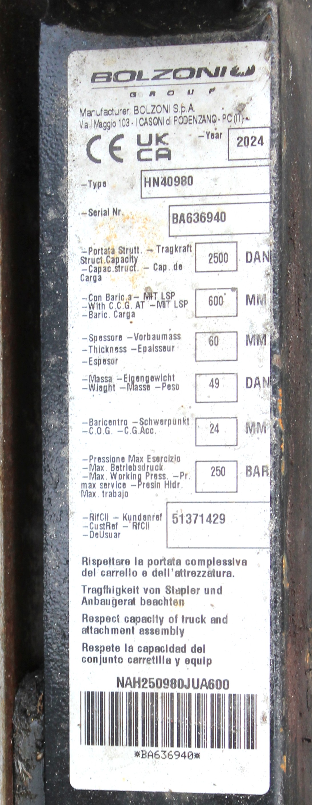 Jungheinrich TFG320, Triplex 4,64m Hubhöhe, Bj 17 Gas Stapler LPG