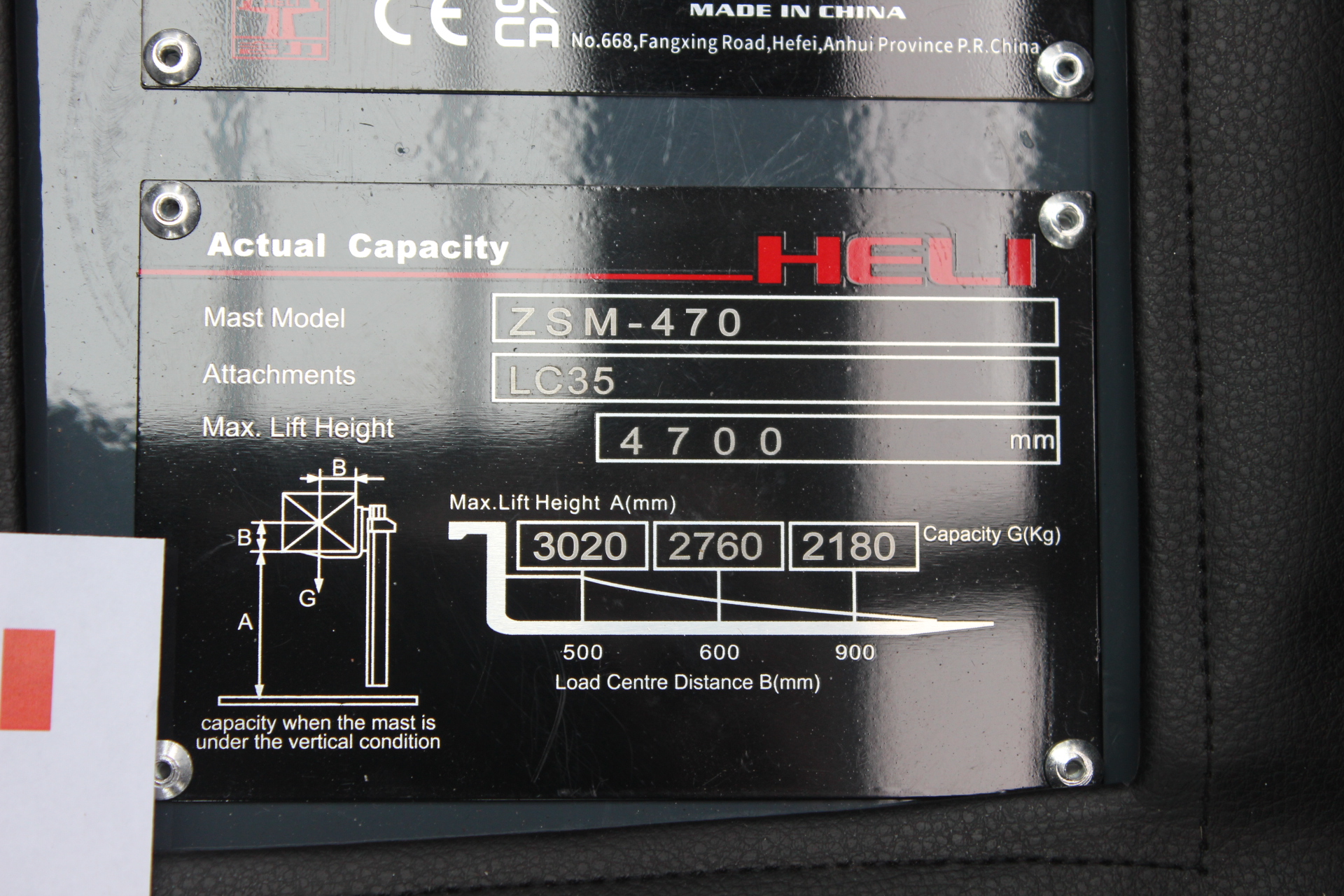 3,5t Dieselstapler CPCD35-XC26H 