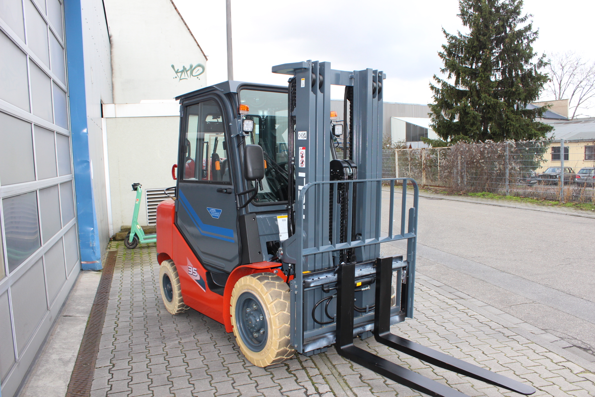 3,5t Gas-Gabelstapler CPYD35-KU1H