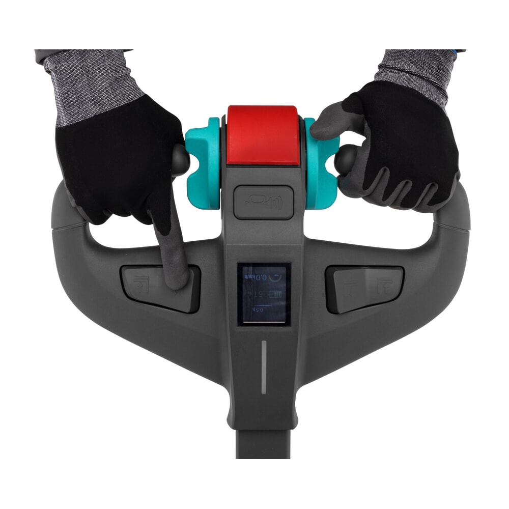 Jungheinrich Elektro-Hubwagen AME 15, Tragfähigkeit 1.500 kg, Gabellänge 1.150 mm, Tandemrollen