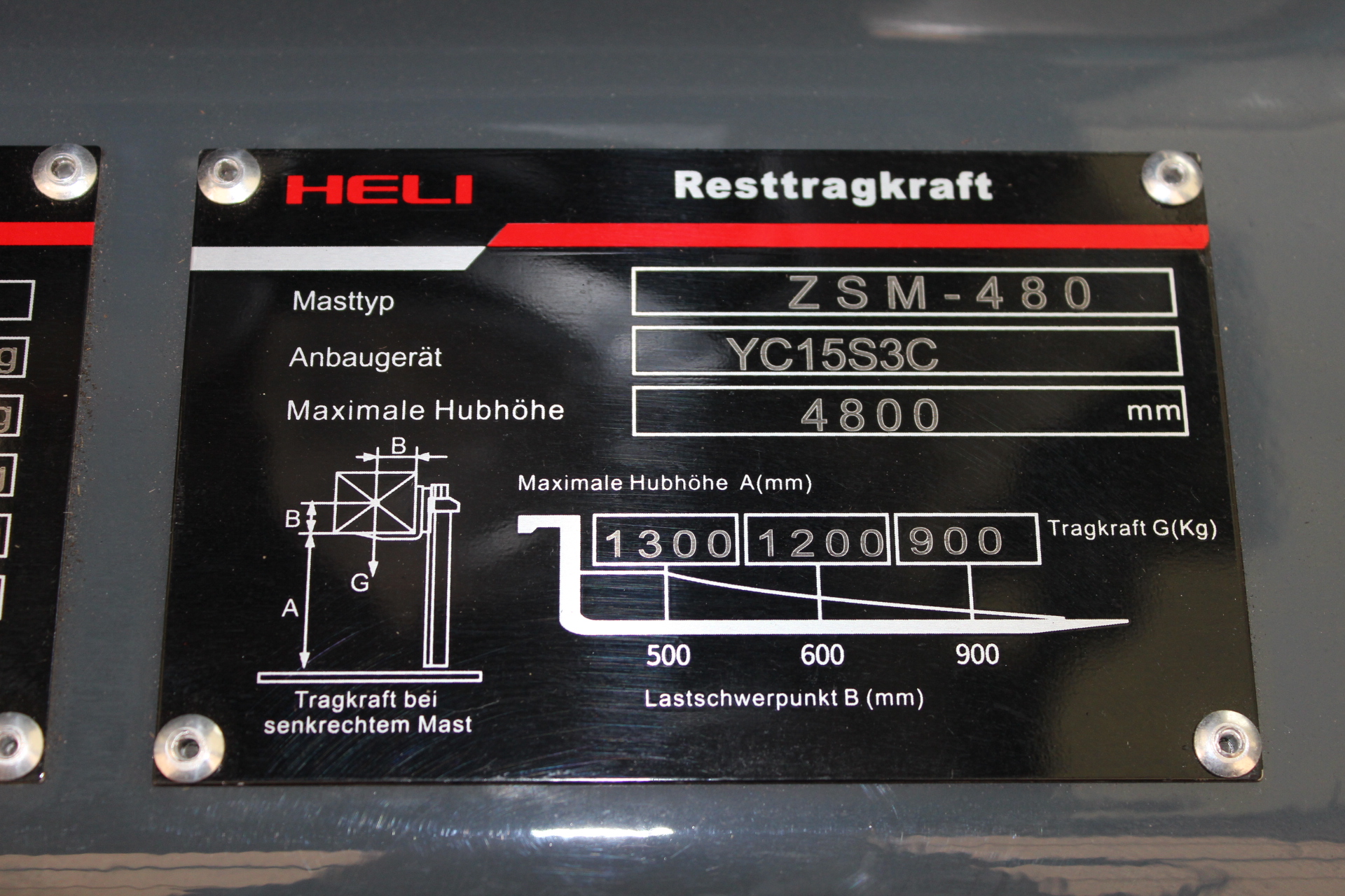 1,6t Elektrostapler CPD16-SQGE2LI