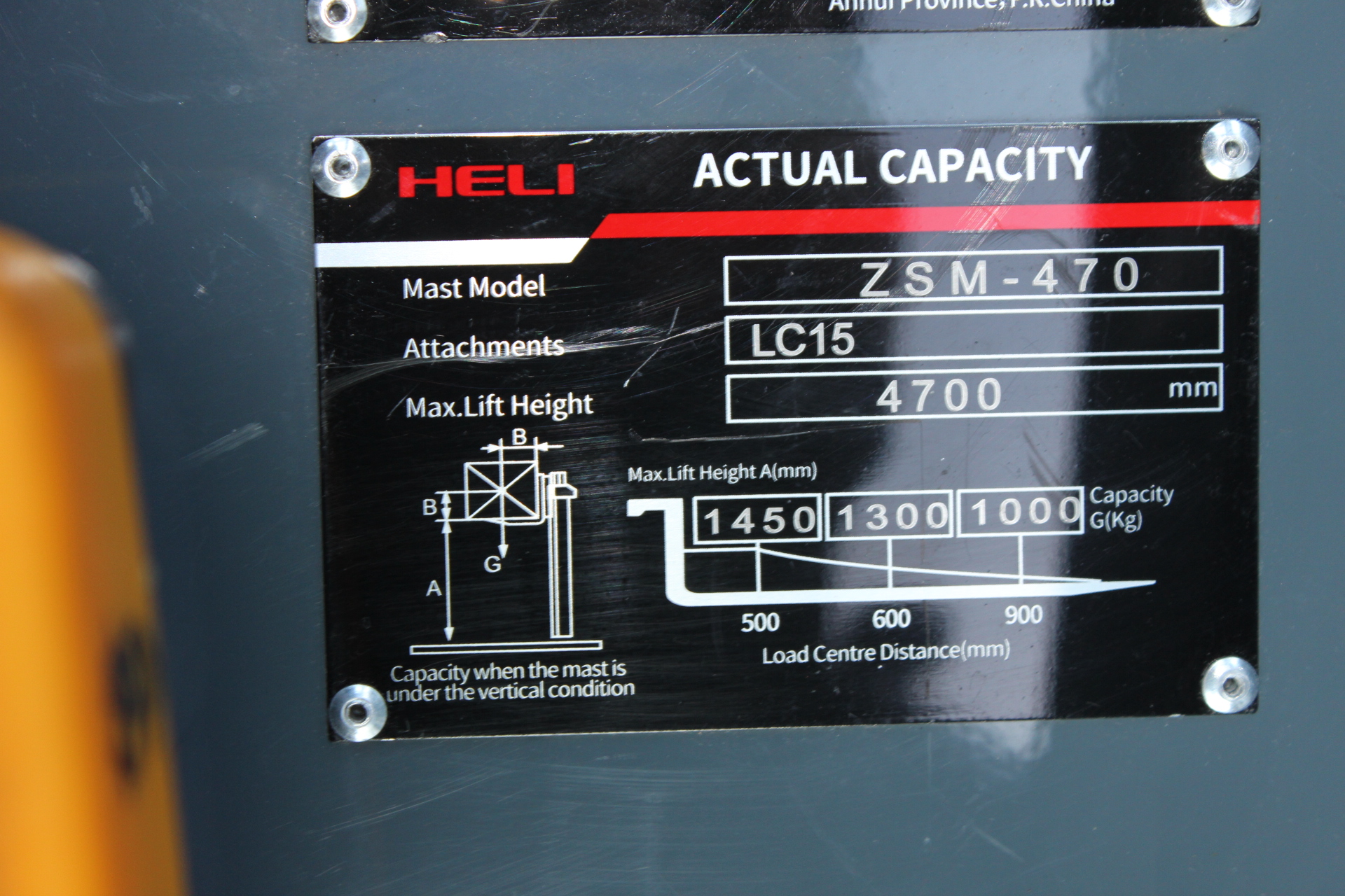 1,8t Elektrostapler CPD18-A3LIH4-M