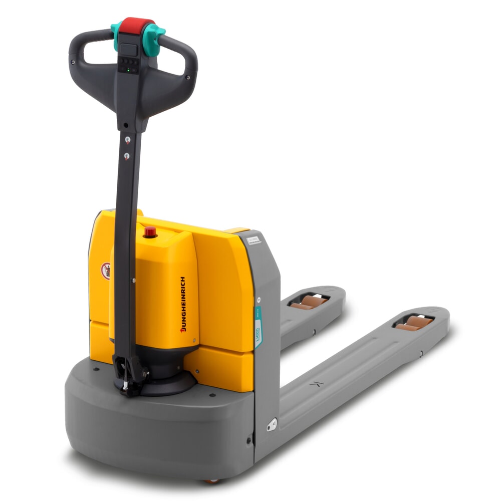 Jungheinrich Elektro-Hubwagen AME 15, Tragfähigkeit 1.500 kg, Gabellänge 1.150 mm, Tandemrollen