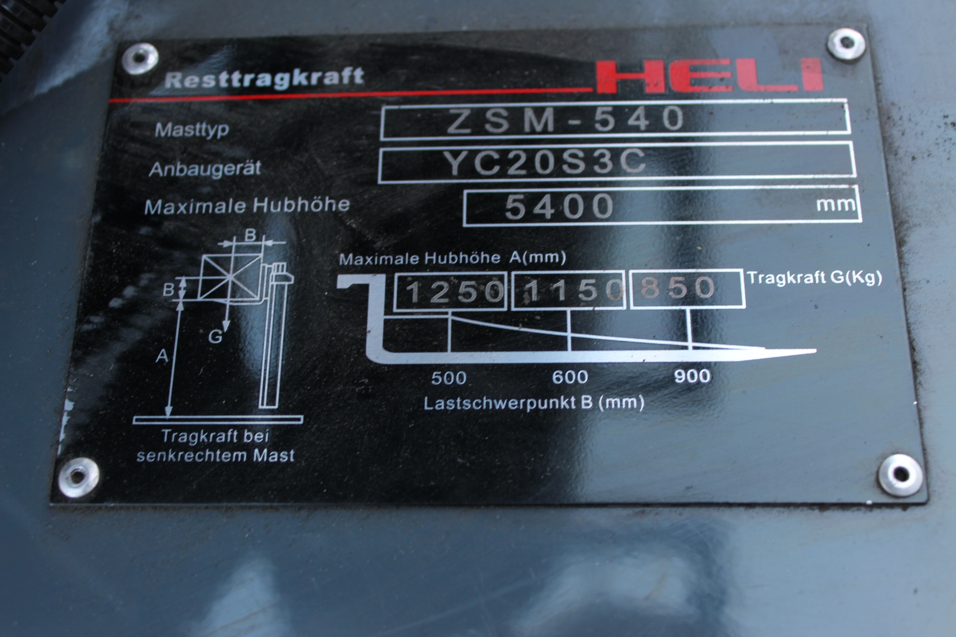 2,0t Elektrostapler CPD20SQ-GB2LI