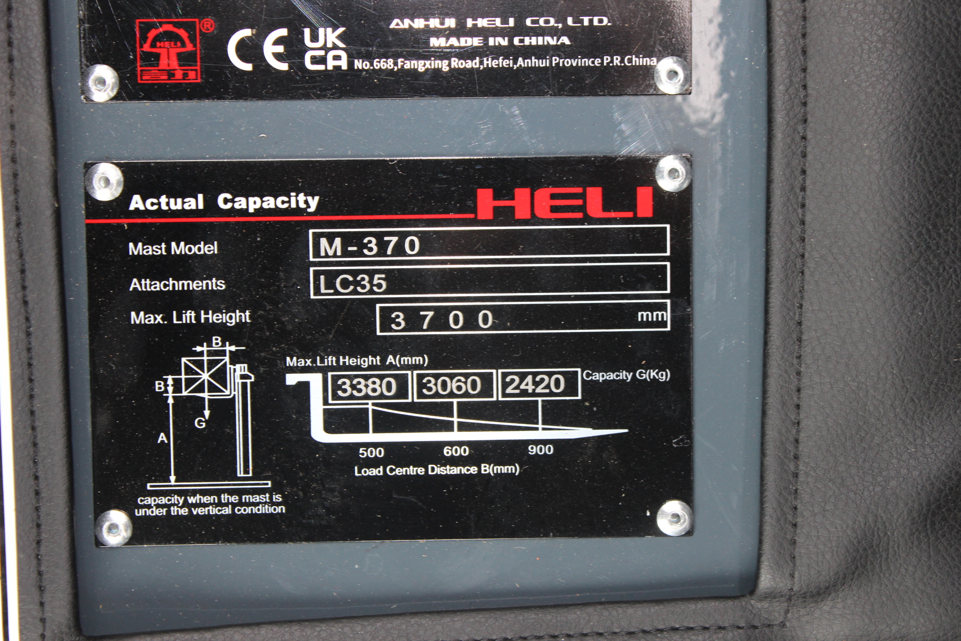 3,5t Dieselstapler CPCD35-XC26H 